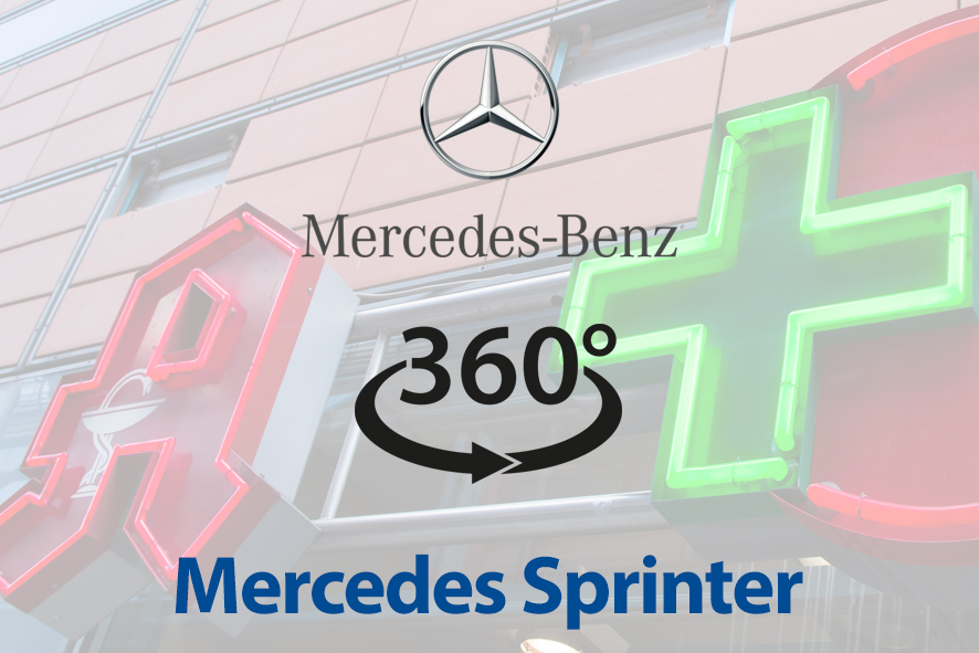 360Modell Mercedes Sprinter Pharma