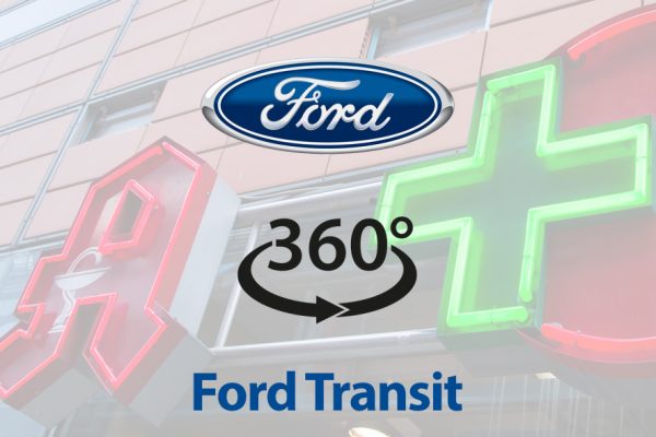 360° Modell Ford Transit Pharma
